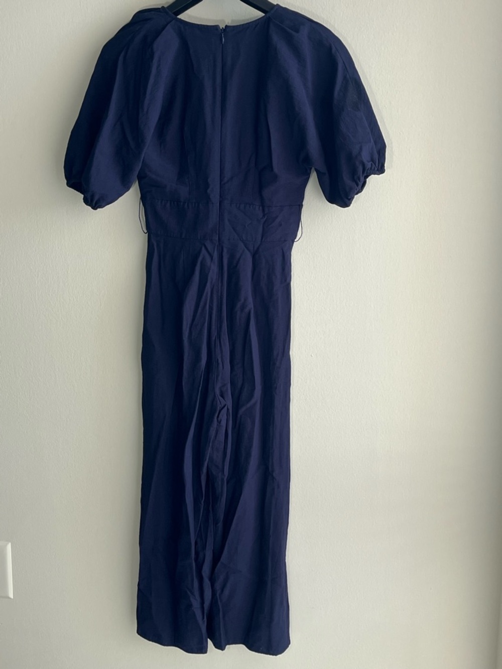 KEEPSAKE the Label Navy Blue Puff-Sleeve Romper Jumpsuit Size XS - Picture 4 of 4